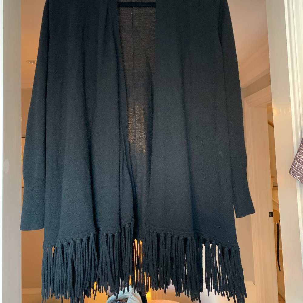ETC. brand fringe sweater size S, in nylon & wool. Make an offer!